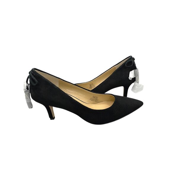 G.I.L.I. Dorena Black Suede Pumps – Size 5 / EU 35 (New - store display pair) - Picture 1 of 10